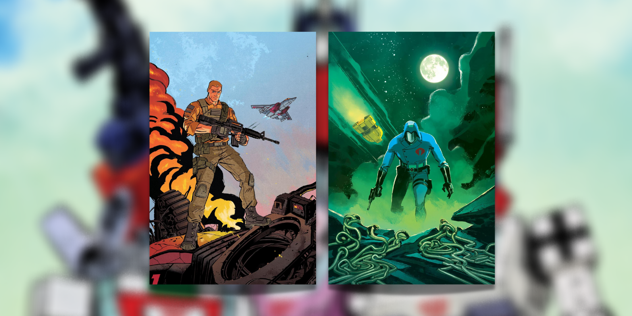 Skybound Reveals Covers for Duke #1 and Cobra Commander #1