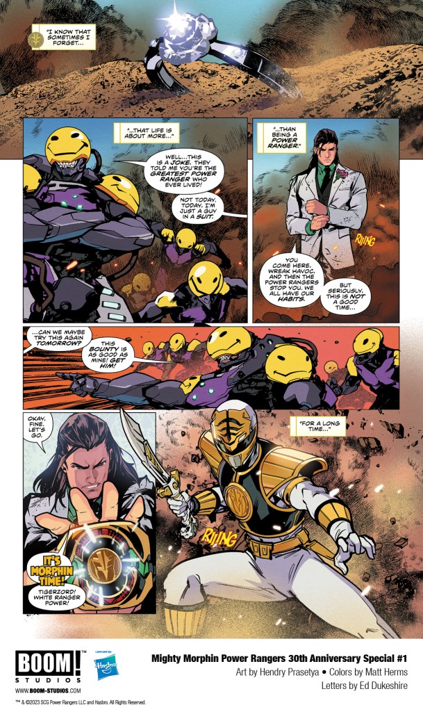 Mighty Morphin Power Rangers 30th Anniversary Comic Special
