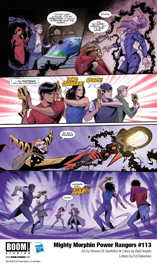 First Look at Mighty Morphin Power Rangers #113