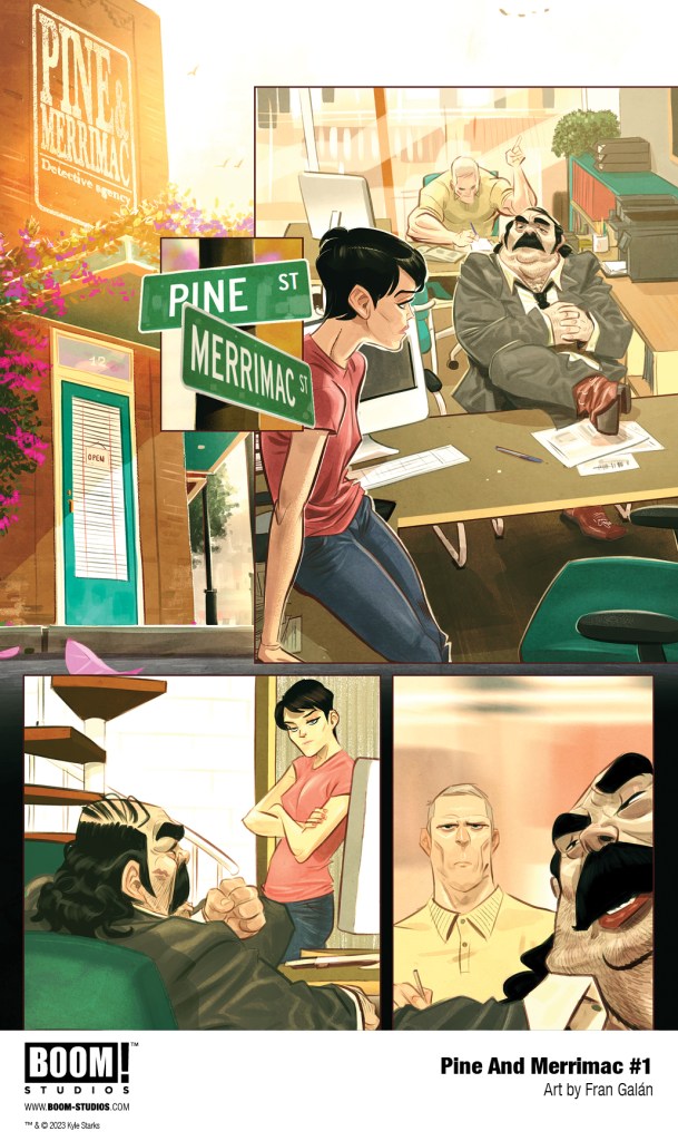 Pine and Merrimac: Boom! Studios and Kyle Starks Team Up for Small Town Detective Series 12 Pine and Merrimac preview