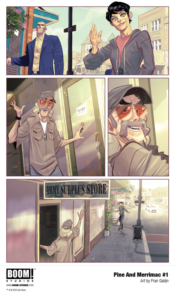 Pine and Merrimac: Boom! Studios and Kyle Starks Team Up for Small Town Detective Series 11 Pine and Merrimac preview