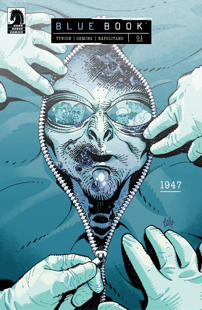 Blue Book: 1947: Dark Horse Brings Readers More "True Weird" Tales in Tynion IV's and Oeming's Next Blue Book Chapter 9 Blue Book: 1947
