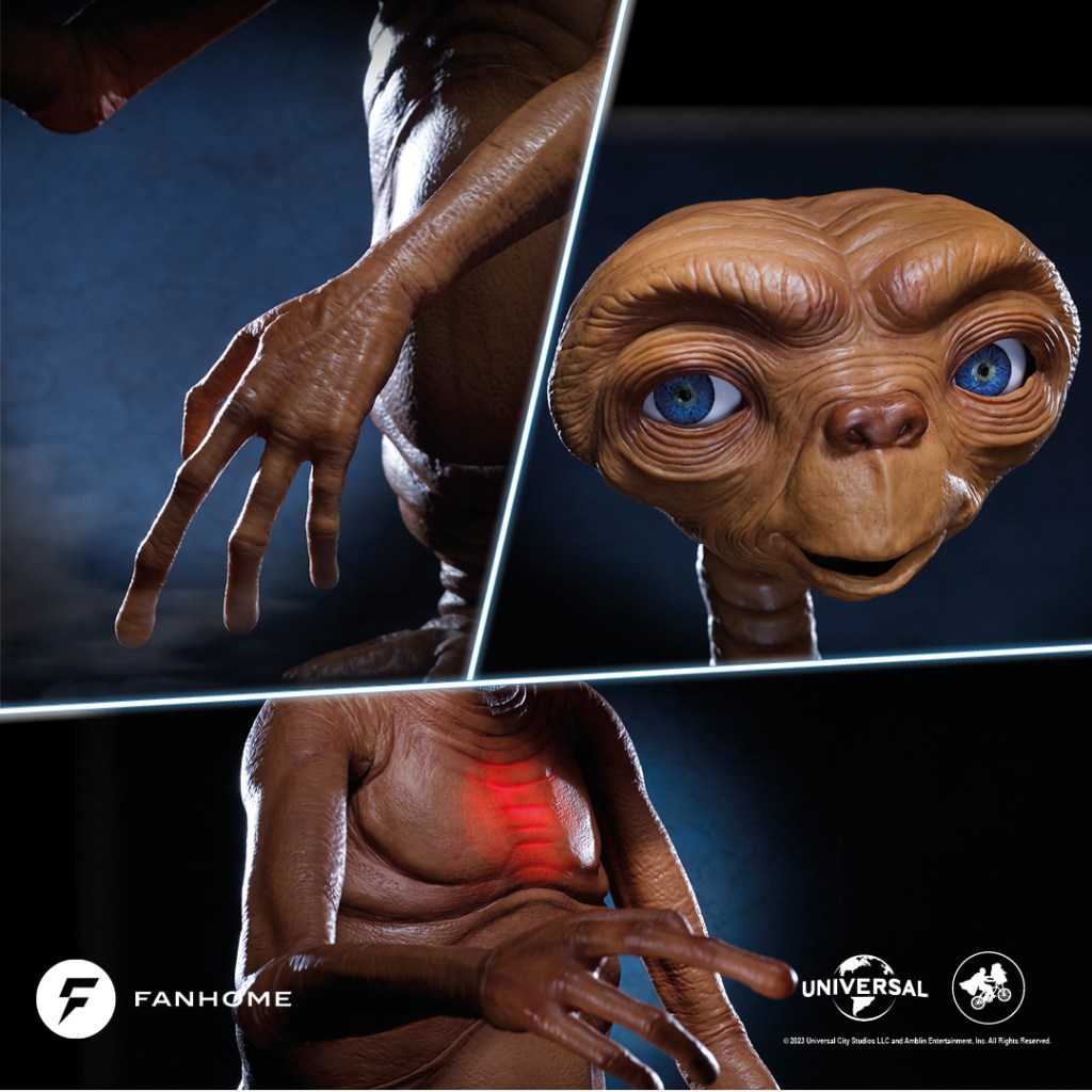 Fanhome Will Unveil Lifelike E.T. Build-Up Model At NYCC 2 Fanhome Will Unveil Lifelike E.T. Build-Up Model
