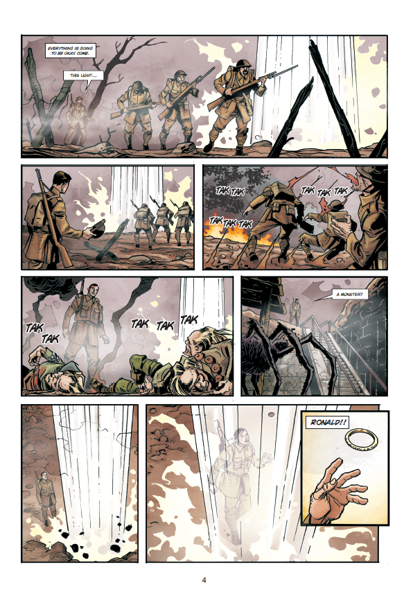 ABLAZE Announces Graphic Novel Biography Tolkien: Lightning Up the Darkness