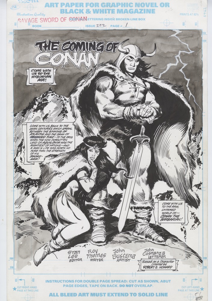 Conan the Barbarian - Colossal Edition