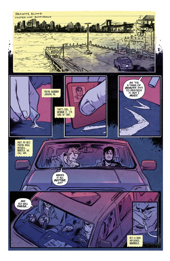 Drawing Blood: Eastman's Kickstarter Comic Coming to Image Comics