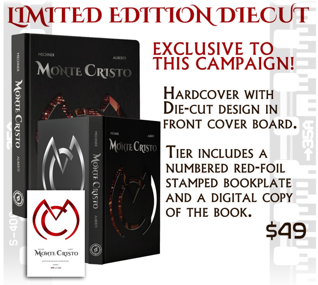 Creator of Prince of Persia Teams with Magnetic Press for Monte Cristo Graphic Novel 10 Monte Cristo Graphic Novel