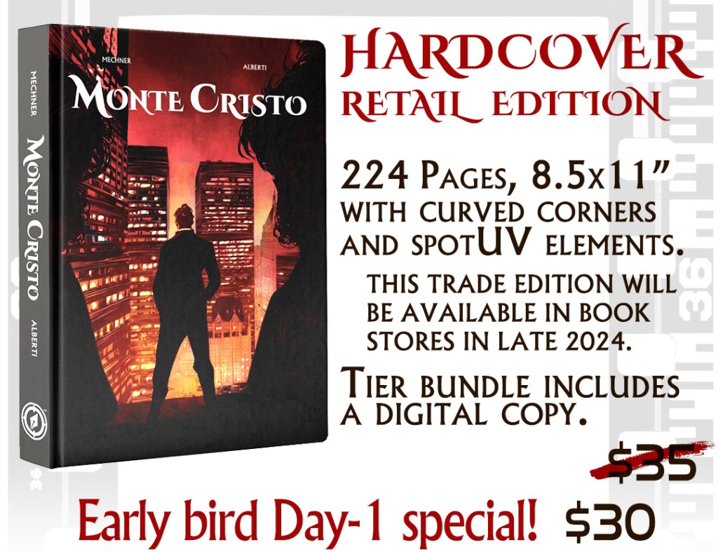Creator of Prince of Persia Teams with Magnetic Press for Monte Cristo Graphic Novel 7 Monte Cristo Graphic Novel