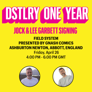 DSTLRY One Year Jock Lee Garbett