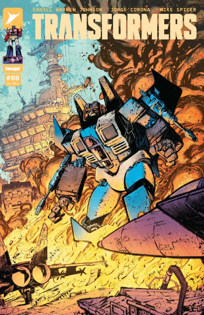 Transformers #8: Cybertron's Next Evolution Catapults Towards a May Release 8 Transformers Cover B