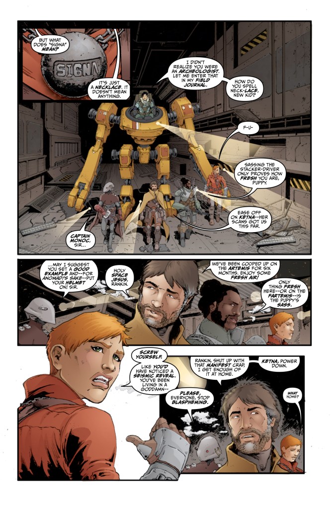 SIGNA #1: A New Epic Adventure from John Barber and Andrew Lee Griffith — Last Chance to Back on Kickstarter! 7 SIGNA 01 pages1