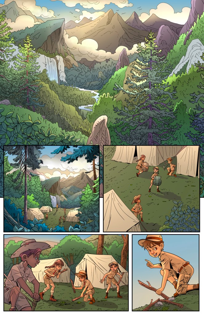 Smokey Bear Returns in New All-Ages Comic: Smokey’s Junior Rangers 5 Smokey 01COLORS
